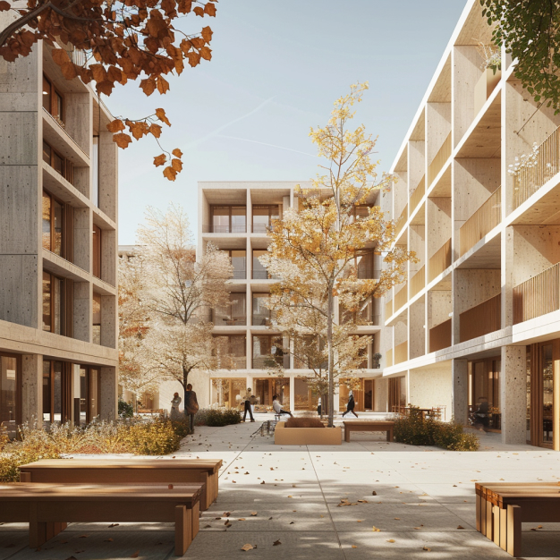 apartment building